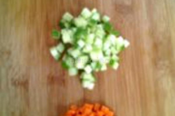 至尊黄金蛋炒饭的做法图解4