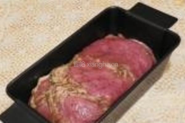烤西冷猪肉的做法图解3