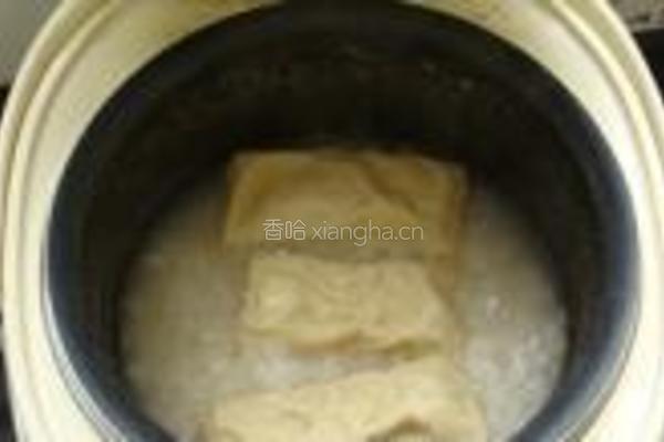 百叶包煮粥的做法图解7