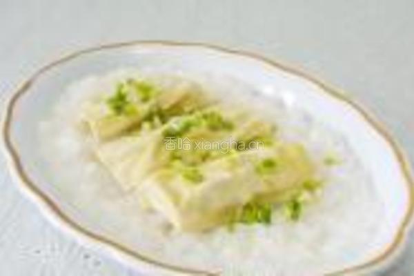 百叶包煮粥的做法图解8
