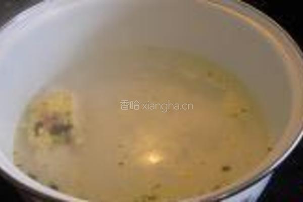 蒲公英乌冬汤面的做法图解1