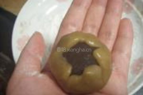 广式豆沙麻薯月饼的做法图解21