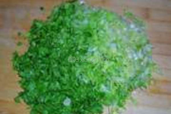 煎苦菊饼的做法图解1