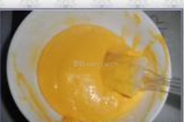金桔酱戚风蛋糕卷的做法图解3