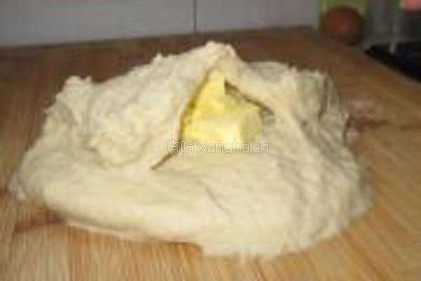 肉松毛毛虫面包的做法图解7