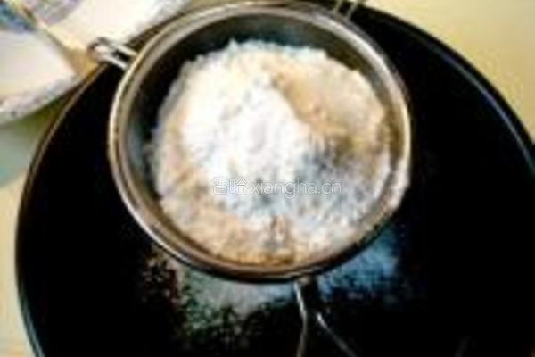 椰蓉砂糖苹果蛋糕的做法图解1