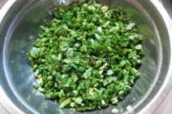 韭菜豆腐烧饼的做法图解8