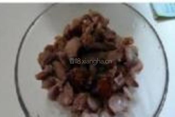 鸡胗炒河粉的做法图解3
