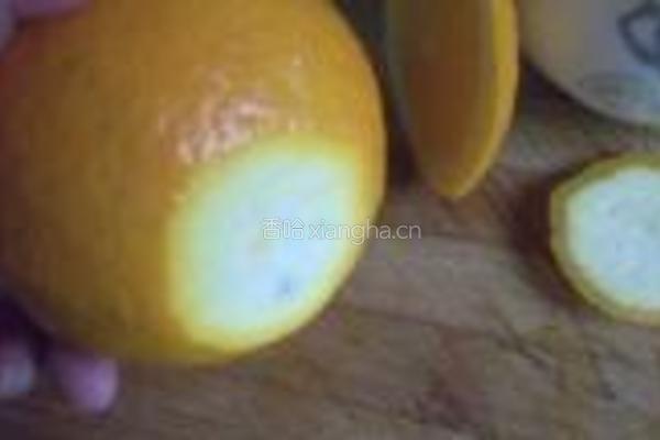 燕窝炖橙的做法图解4