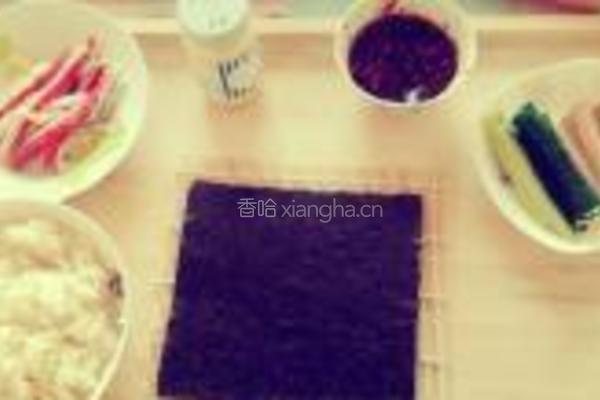紫菜包饭的做法图解4