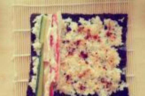 紫菜包饭的做法图解6
