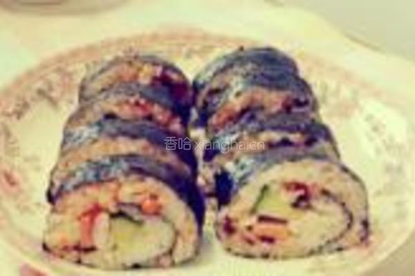 紫菜包饭的做法图解8