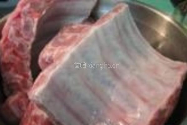 美式BBQ烧烤猪排的做法图解1