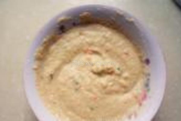 豆浆渣鸡蛋饼的做法图解3
