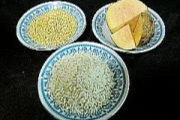 红薯小米糊的做法图解1