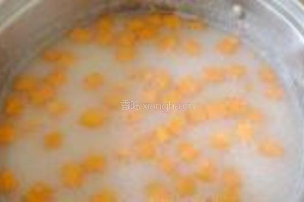 薏米芡实山药粥的做法图解5