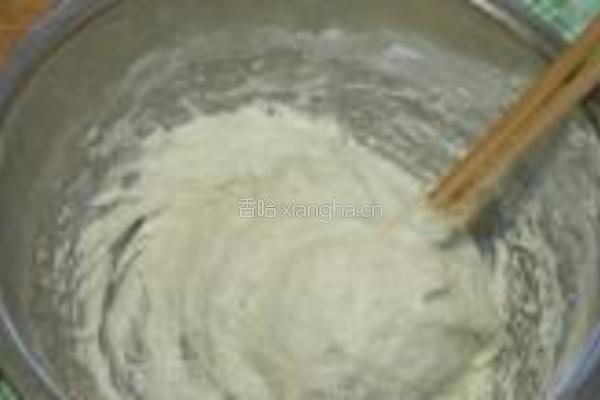 糯米豆沙芝麻炸糕的做法图解5