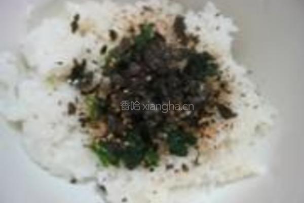 香煎菠菜饭团的做法图解10