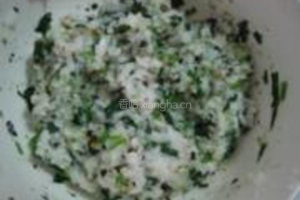 香煎菠菜饭团的做法图解11
