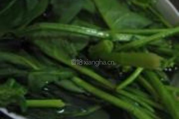 香煎菠菜饭团的做法图解3