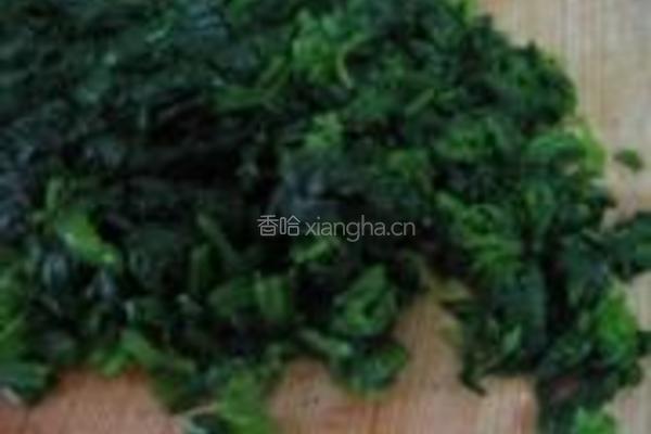 香煎菠菜饭团的做法图解7