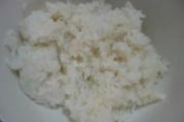 香煎菠菜饭团的做法图解8