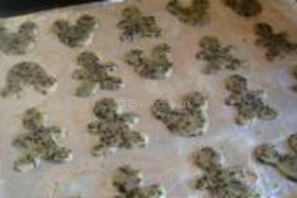 芝麻卡通小饼干的做法图解6