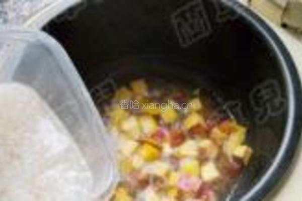 老干妈红薯焖饭的做法图解6