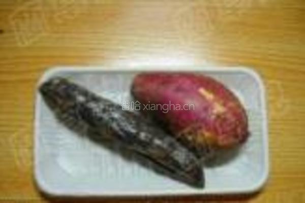 老干妈红薯焖饭的做法图解1