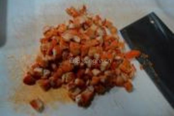 烤鸡焗饭披萨的做法图解3