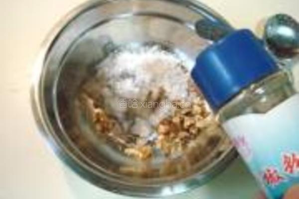 酥核桃釀墨鱼意面的做法图解14