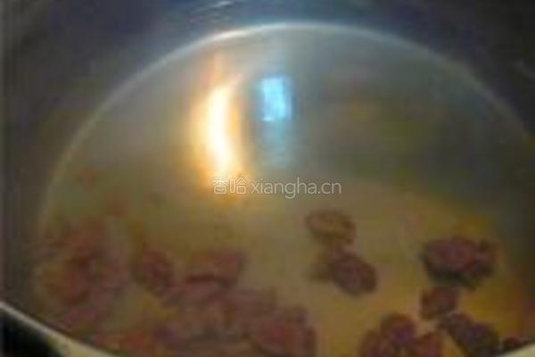 牛肉板栗养生粥的做法图解3
