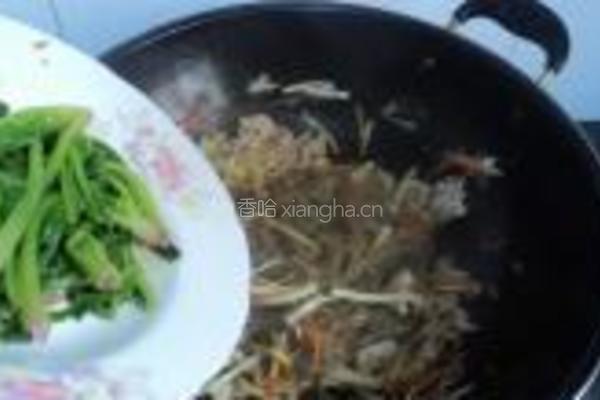 炒合菜的做法图解21