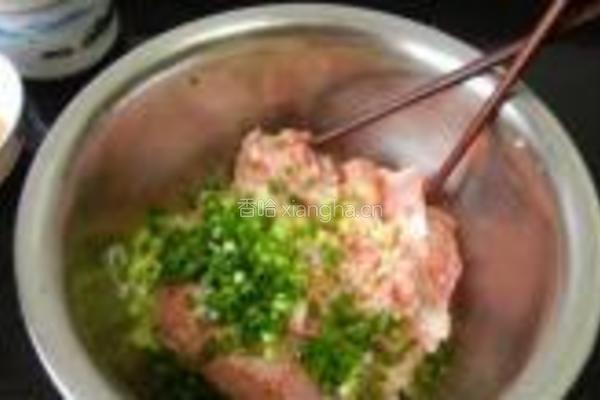 蛋皮荠菜大馄饨的做法图解5