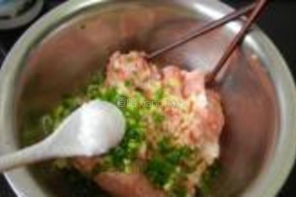蛋皮荠菜大馄饨的做法图解6