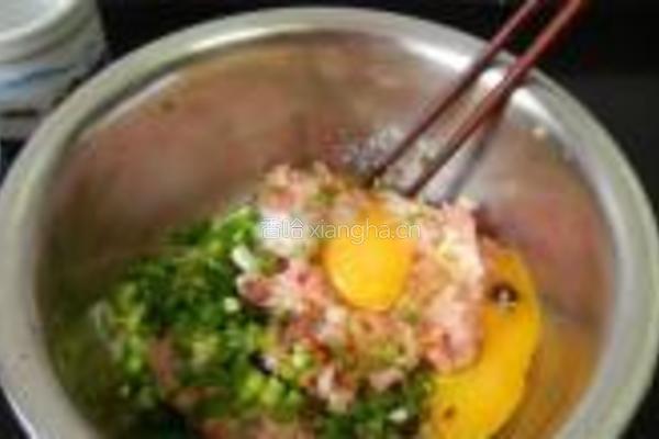 蛋皮荠菜大馄饨的做法图解7