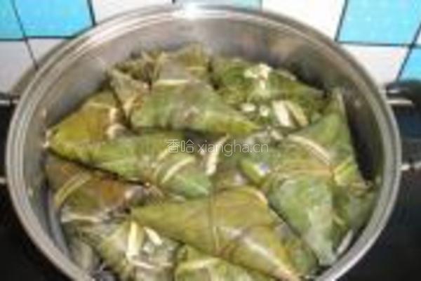 黑豆蜜枣香粽的做法图解19