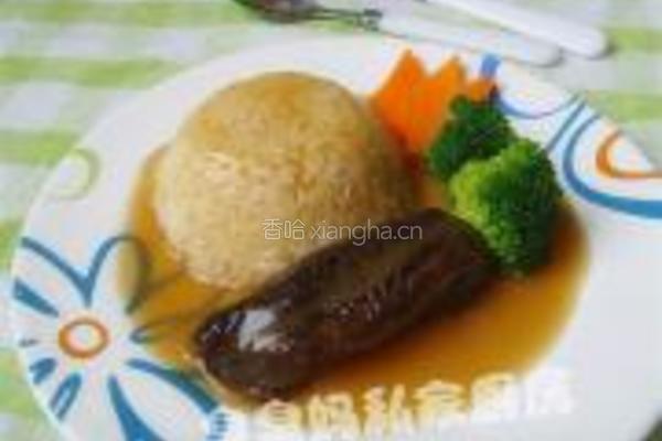 海参捞饭的做法图解9