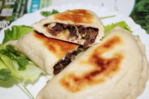 大葱牛肉盒子