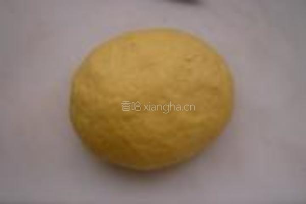 南瓜枸杞蝴蝶卷的做法图解3