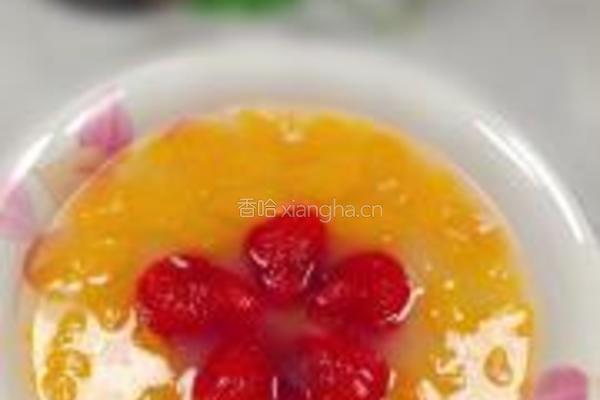 米酒橘子甜汤的做法图解3