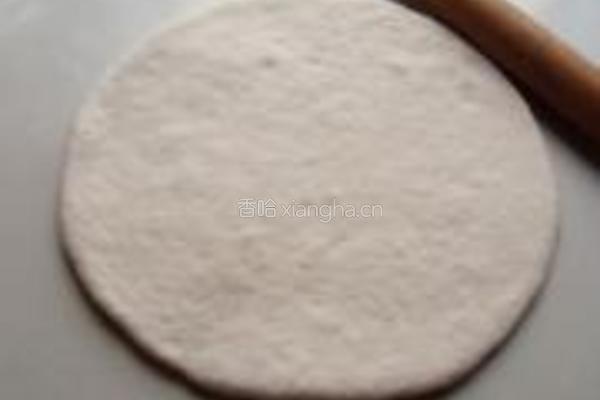 金枪鱼火腿pizz的做法图解7