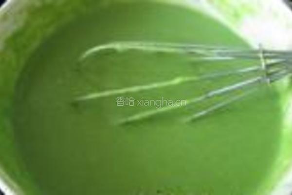 菠菜煎饼的做法图解4