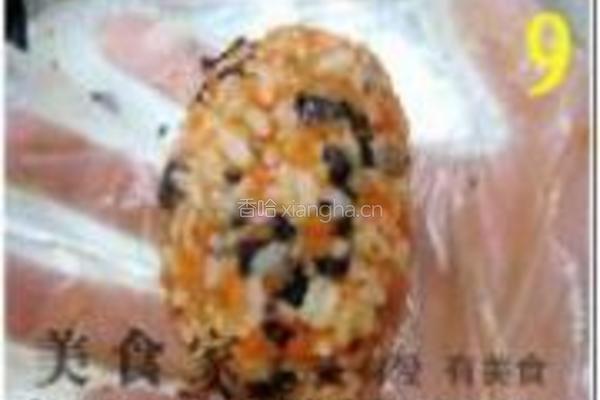 日式鲜虾饭团的做法图解9