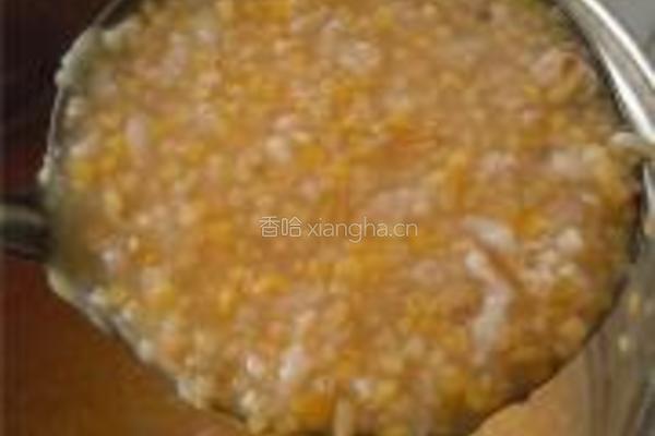 荷叶粗粮粥的做法图解6