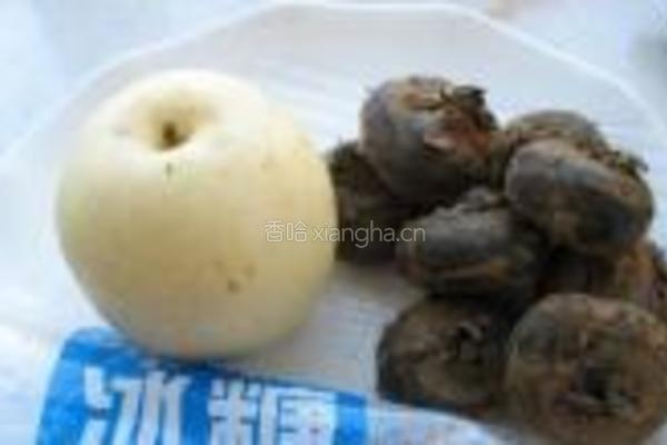 荸荠黄冠饮的做法图解1