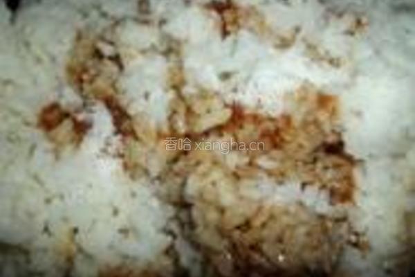 肉末蛋炒饭的做法图解3