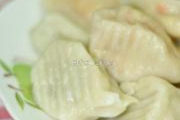 野菜饺子的做法图解3