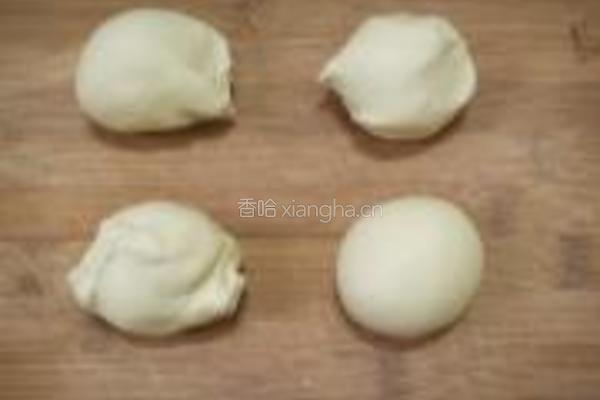 荞麦圆馒头的做法图解4