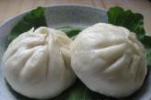 野香芥菜肉包的做法图解16